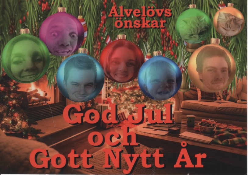 Julkort Gosnosen Gamma